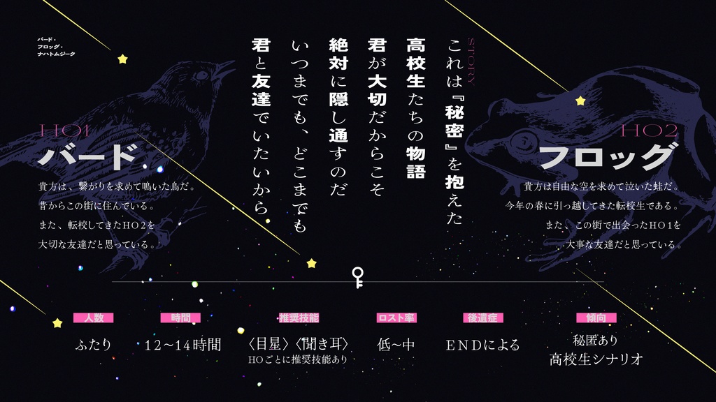 CoCシナリオ【バード・フロッグ・ナハトムジーク】SPLL:E198676