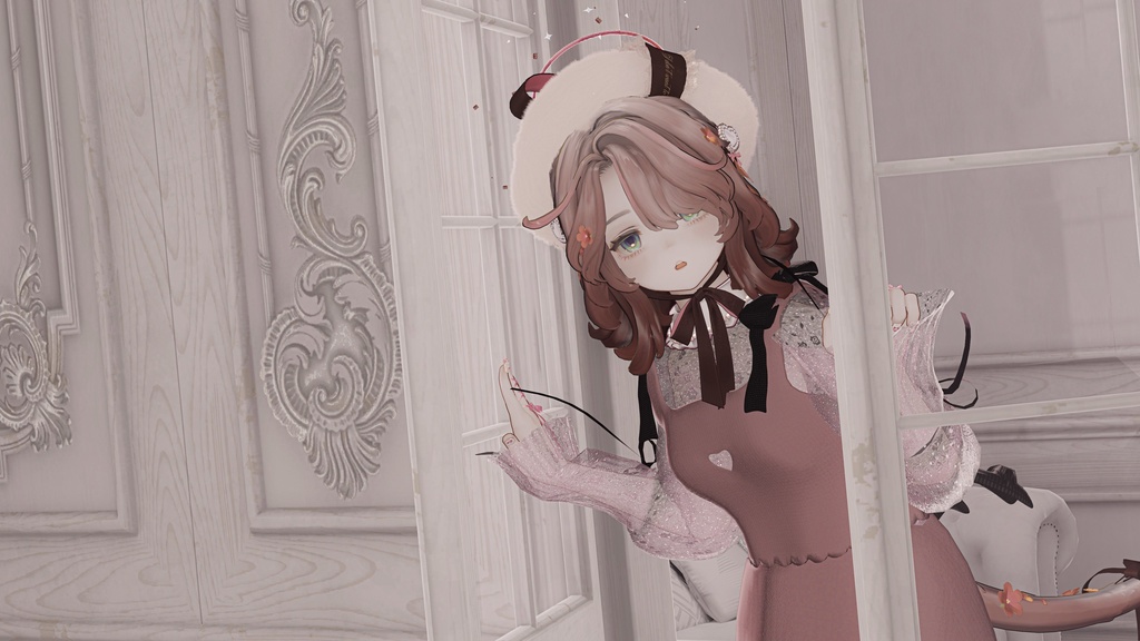 【複数アバター対応】mellow lady eau de toilette.【3D衣装モデル】