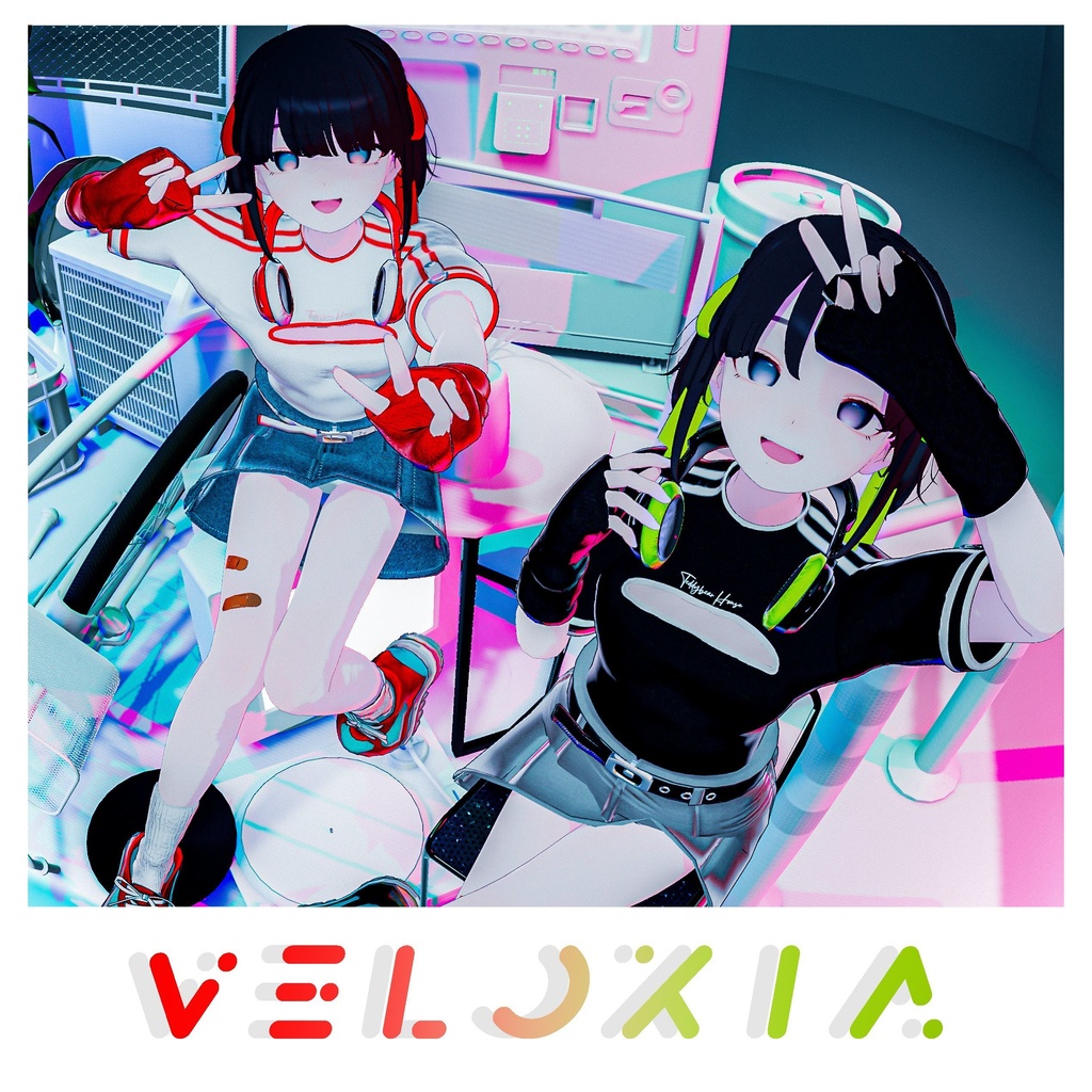 【複数アバター対応】VELOXIA【3D衣装モデル】