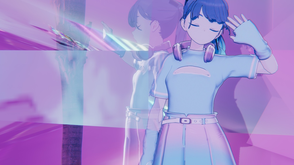 【複数アバター対応】VELOXIA【3D衣装モデル】