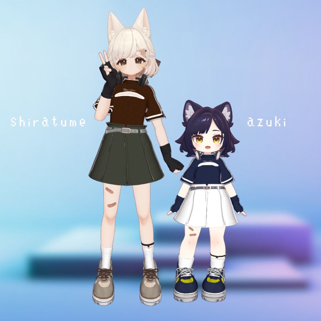 【複数アバター対応】VELOXIA【3D衣装モデル】