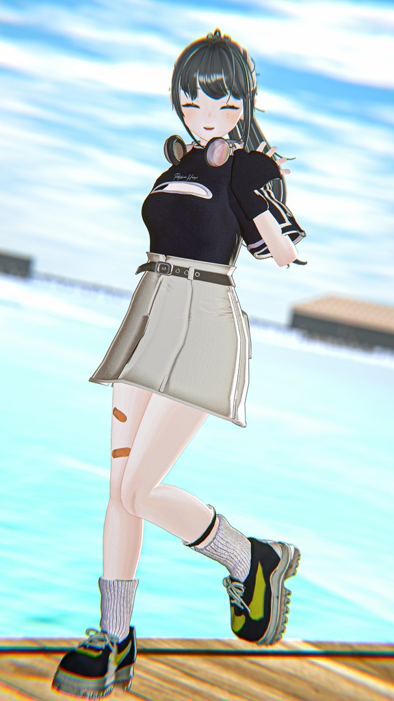 【複数アバター対応】VELOXIA【3D衣装モデル】