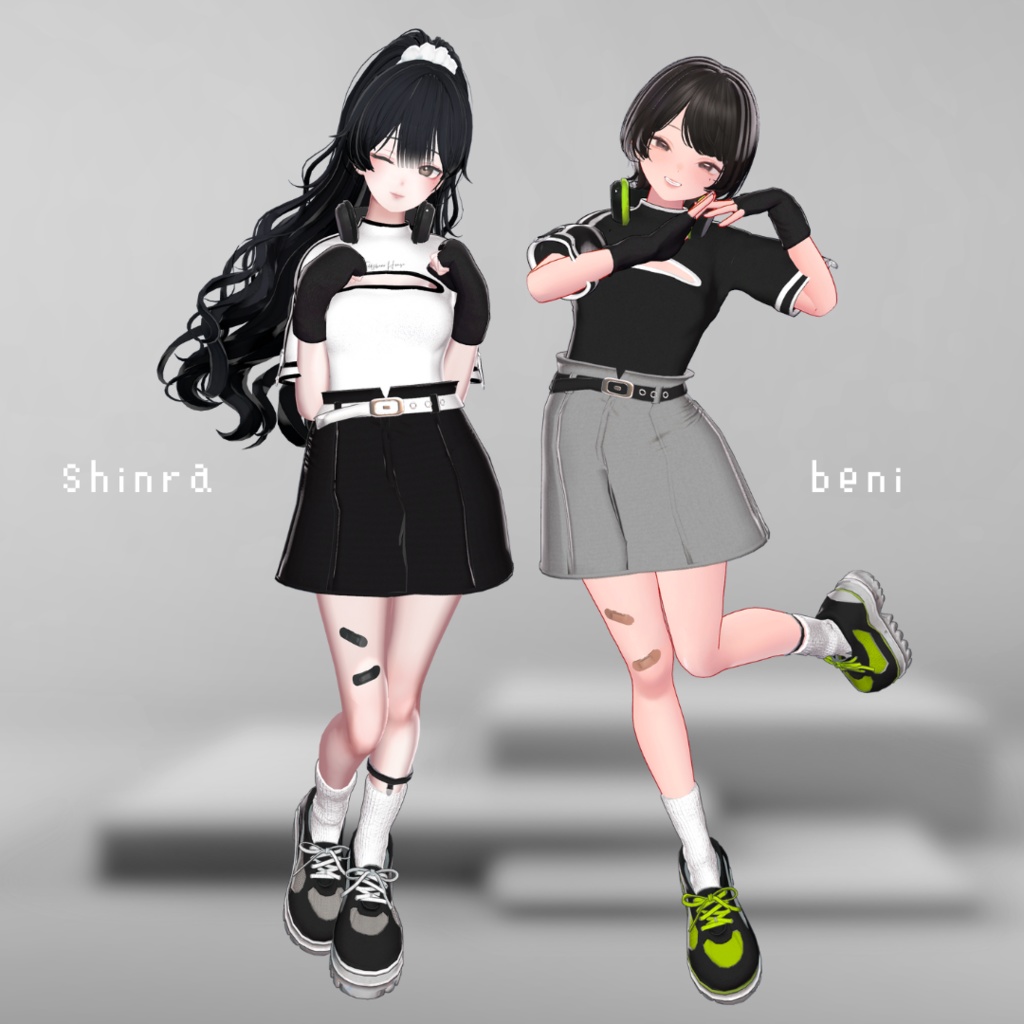 【複数アバター対応】VELOXIA【3D衣装モデル】