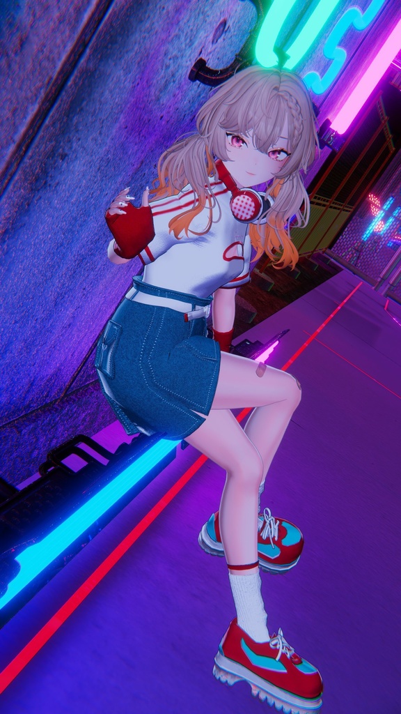 【複数アバター対応】VELOXIA【3D衣装モデル】