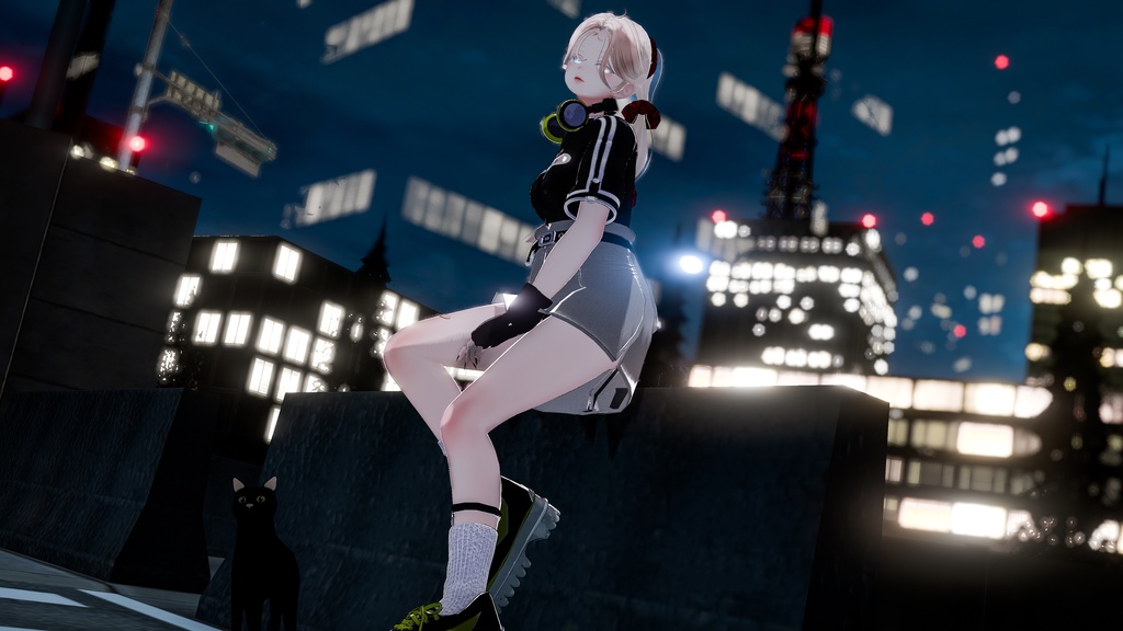 【複数アバター対応】VELOXIA【3D衣装モデル】