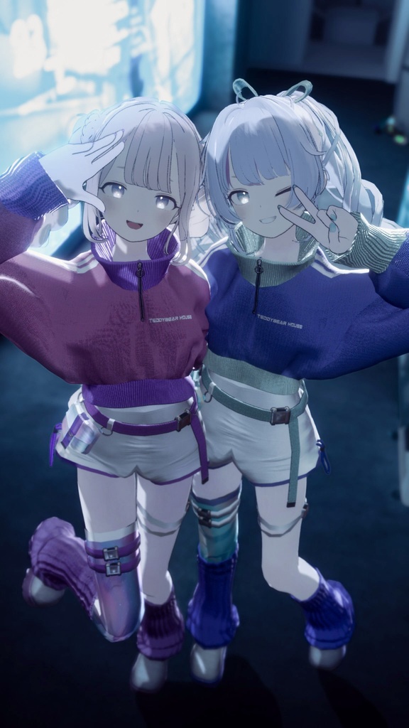 【複数アバター対応】NEOLITH【3D衣装モデル】