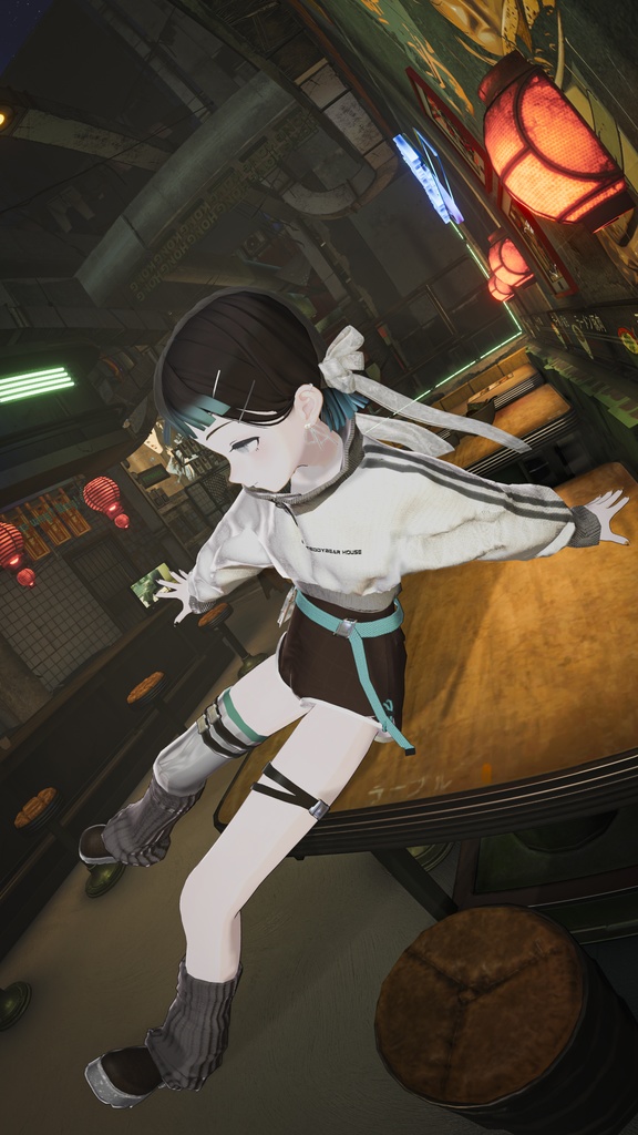 【複数アバター対応】NEOLITH【3D衣装モデル】