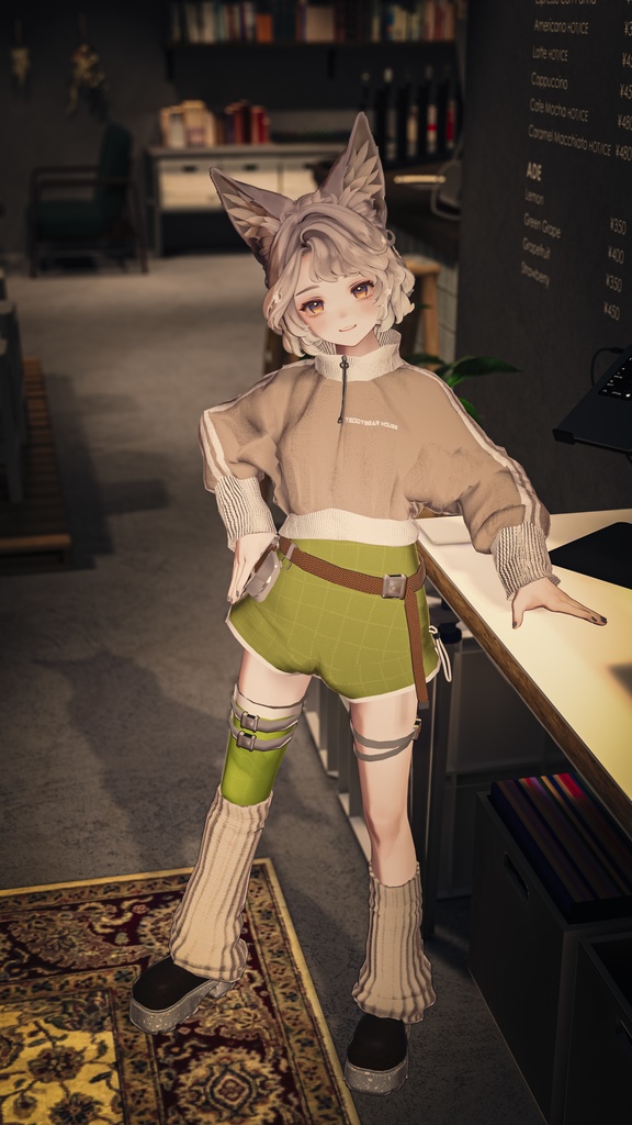 【複数アバター対応】NEOLITH【3D衣装モデル】