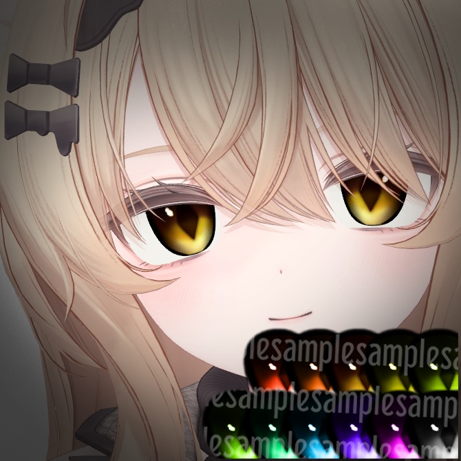【5Avater対応】feline prism eyes