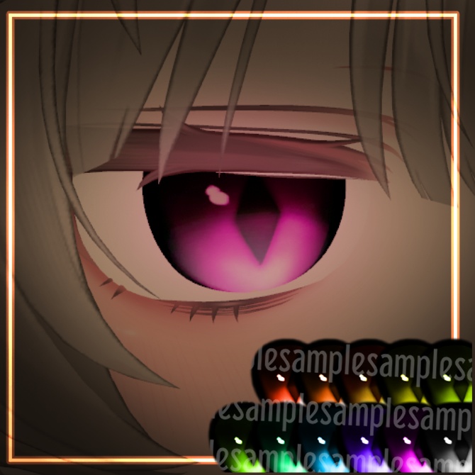 【5Avater対応】feline prism eyes