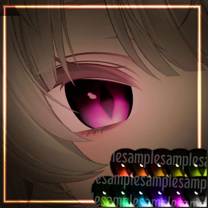 【5Avater対応】feline prism eyes