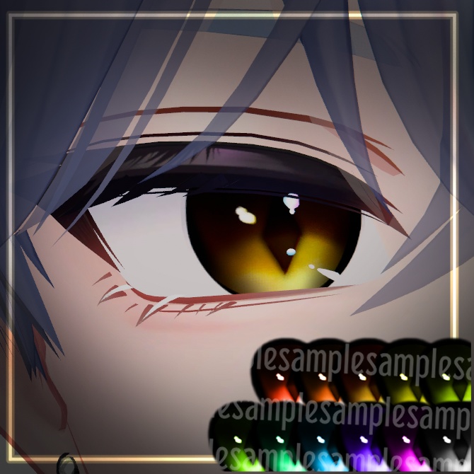 【5Avater対応】feline prism eyes