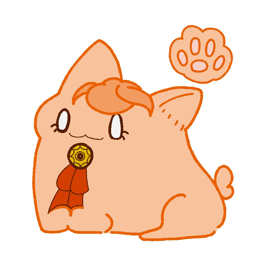 ニャンブラーズステッカー バラ