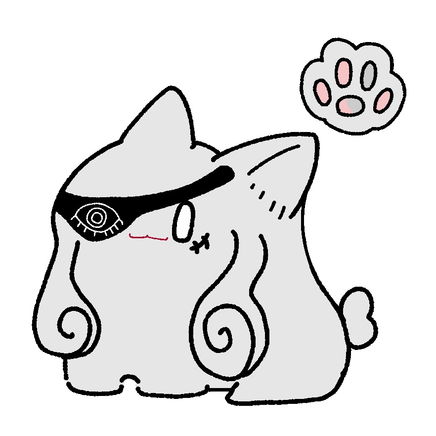 ニャンブラーズステッカー バラ