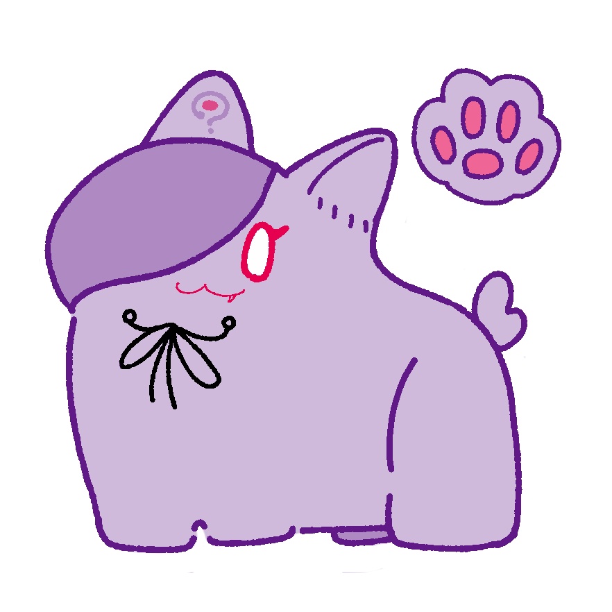 ニャンブラーズステッカー バラ