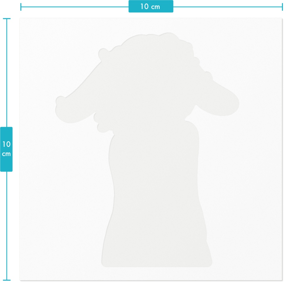 ちえちゃんステッカー(バニーver.)