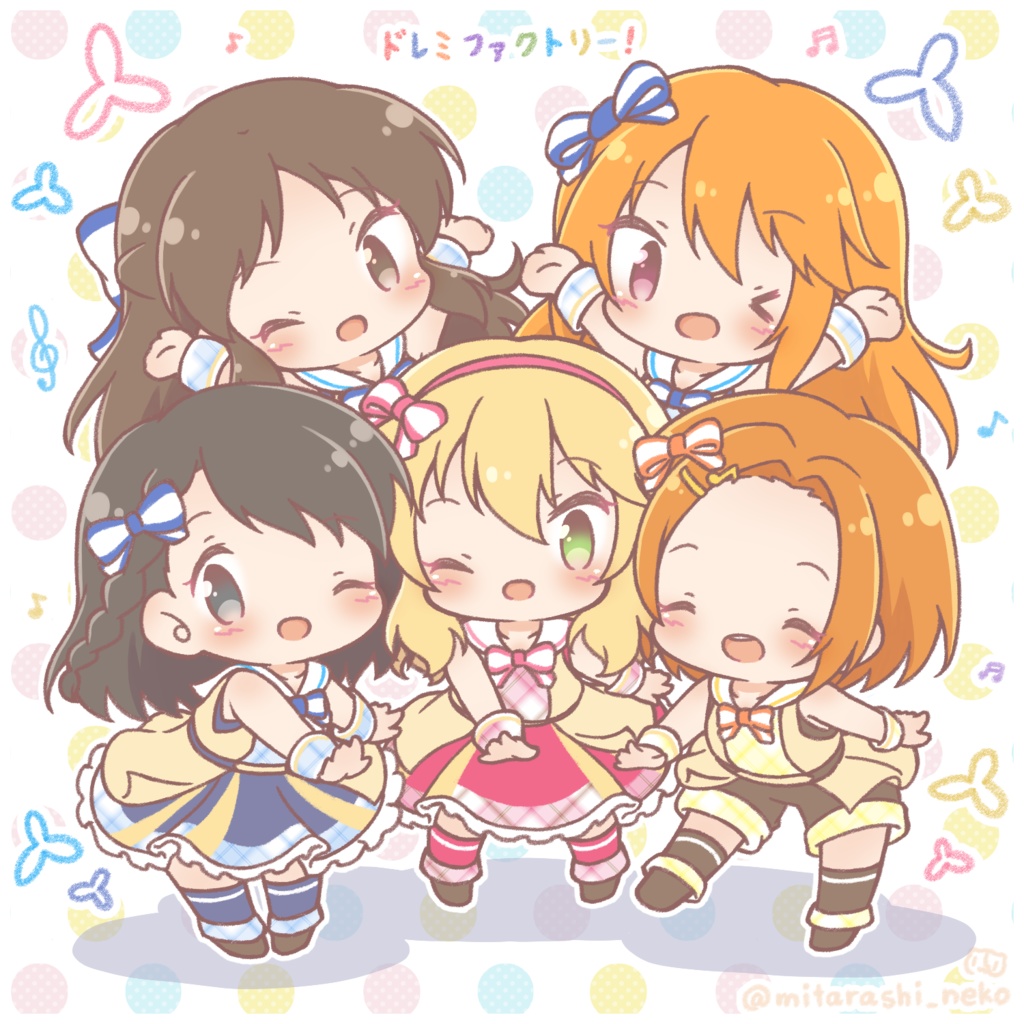 ドレミファクトリー アクリルキーホルダー Mitarashineko Booth