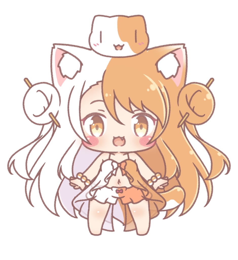 【期間限定】Live2Dモデルセット販売「みたらしねこ娘」&「司書にゃんこ」