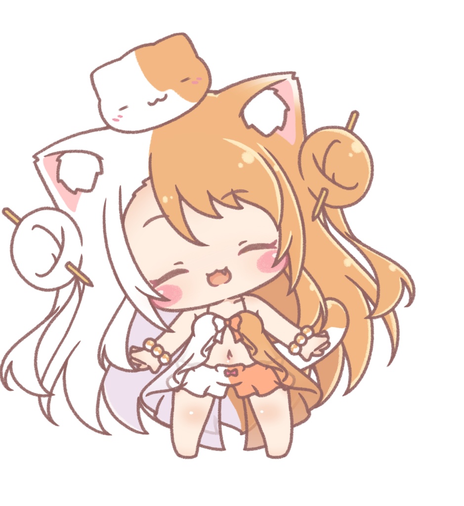 【期間限定】Live2Dモデルセット販売「みたらしねこ娘」&「司書にゃんこ」