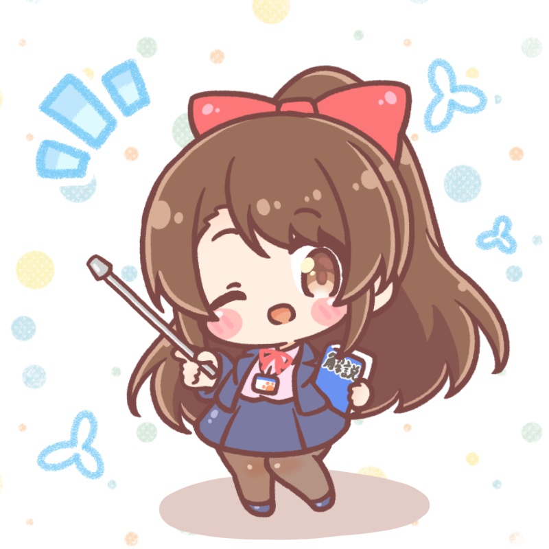 【無料Live2Dモデル】解説動画向けLive2Dモデル_解説ちゃん【Animaze対応】