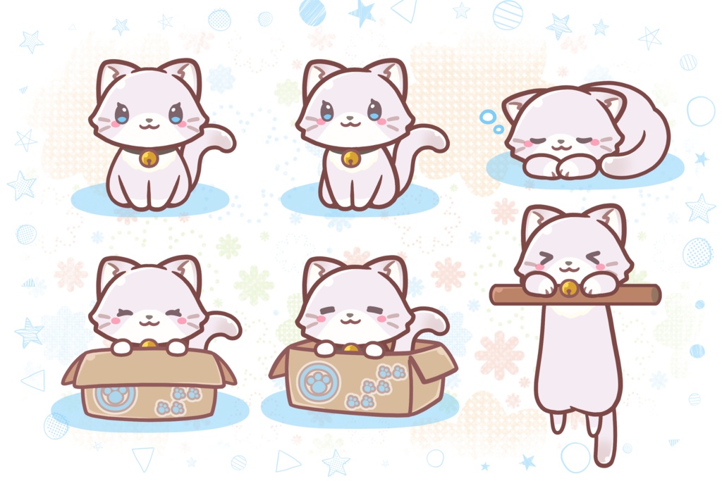 【動く配信素材】バーチャルにゃんこ【今のところ無料】