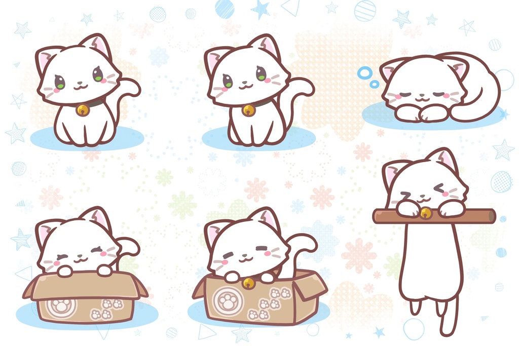 【動く配信素材】バーチャルにゃんこ【今のところ無料】