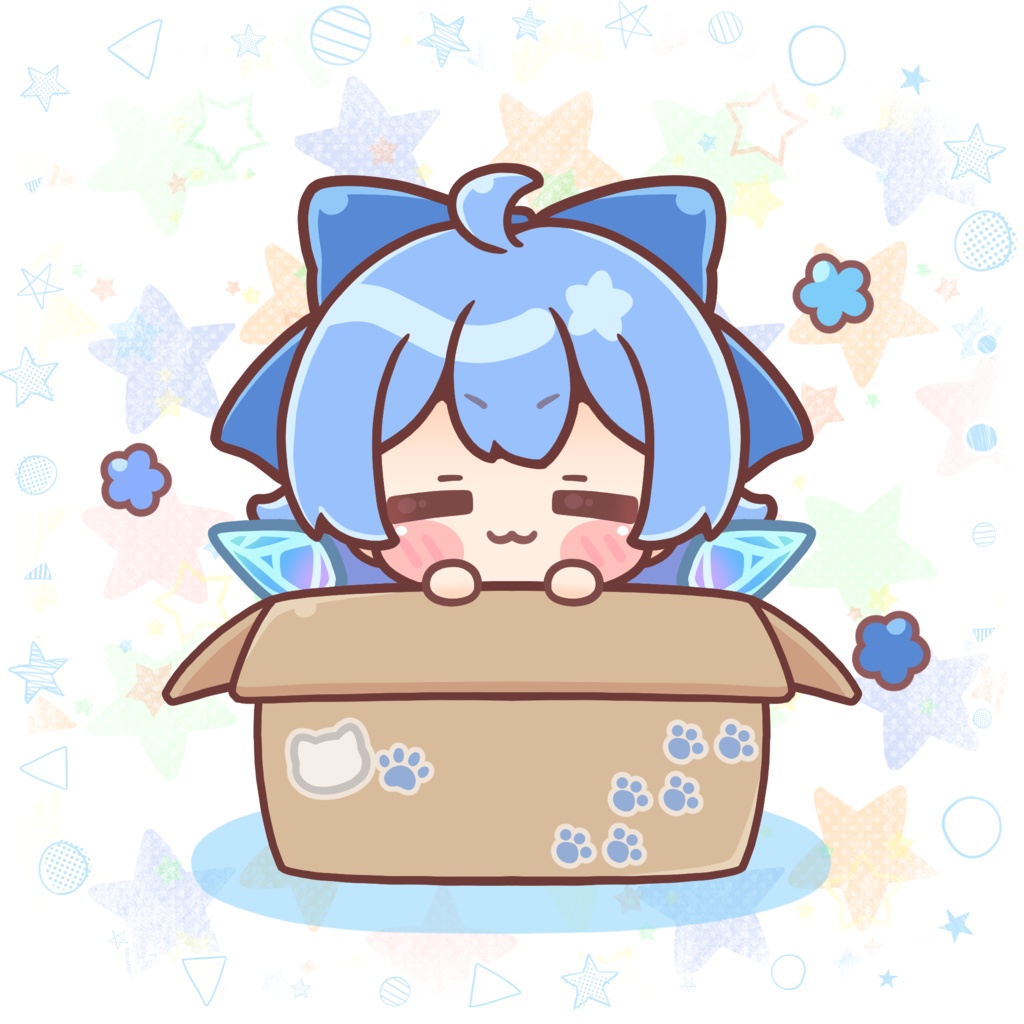 【無料Live2Dモデル】東方project ぬいぐるみ風モデル Live2Dアイテム【VTube Studio対応】