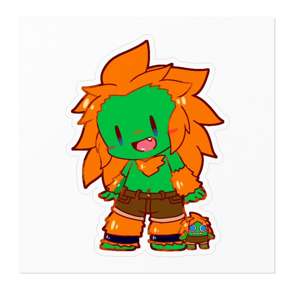 ストⅤステッカー(ブランカ)