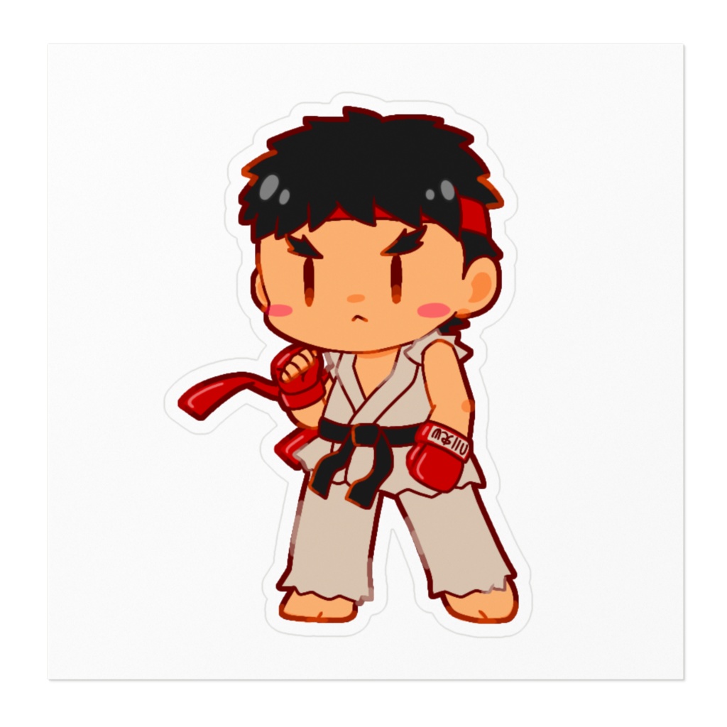 ストⅤステッカー(リュウ)