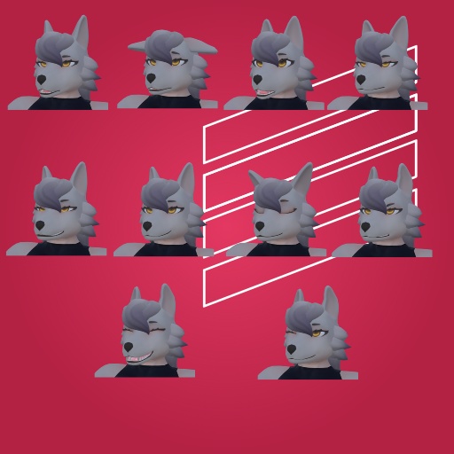 【Quest対応版あり】VRChat対応3Dモデル ウォルグ