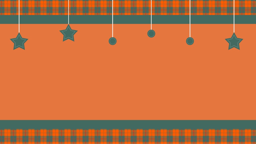 【フリー素材】星とチェック