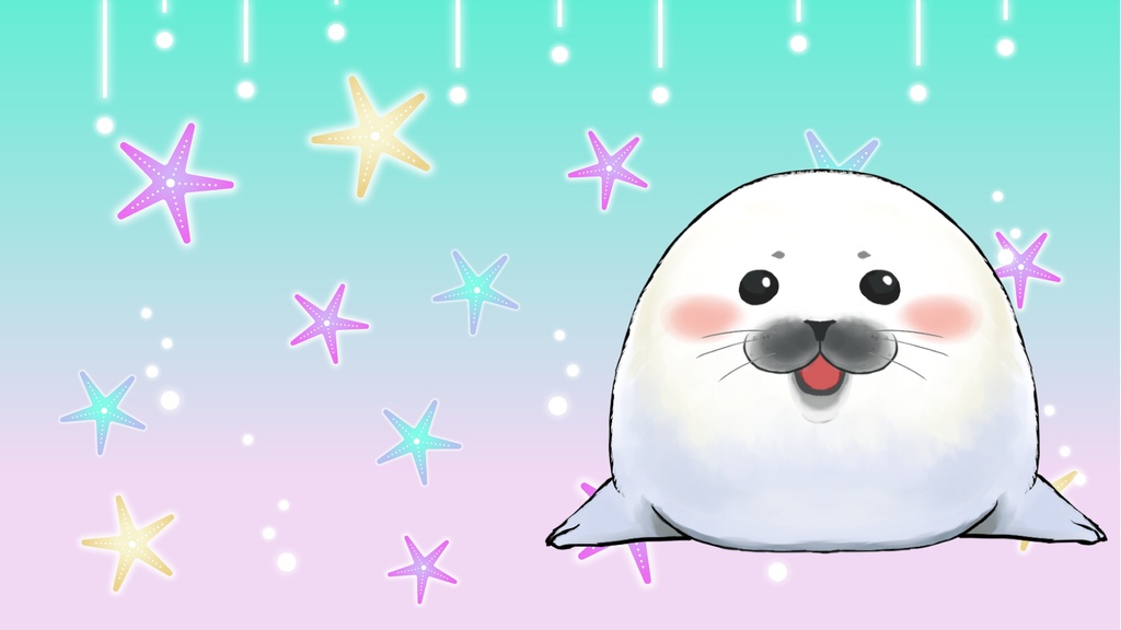 【フリー有】ヒトデの背景