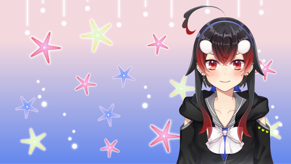 【フリー有】ヒトデの背景