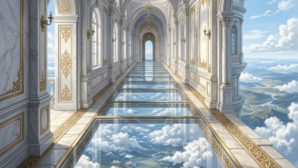 天空・浮遊島背景パック Vol.1