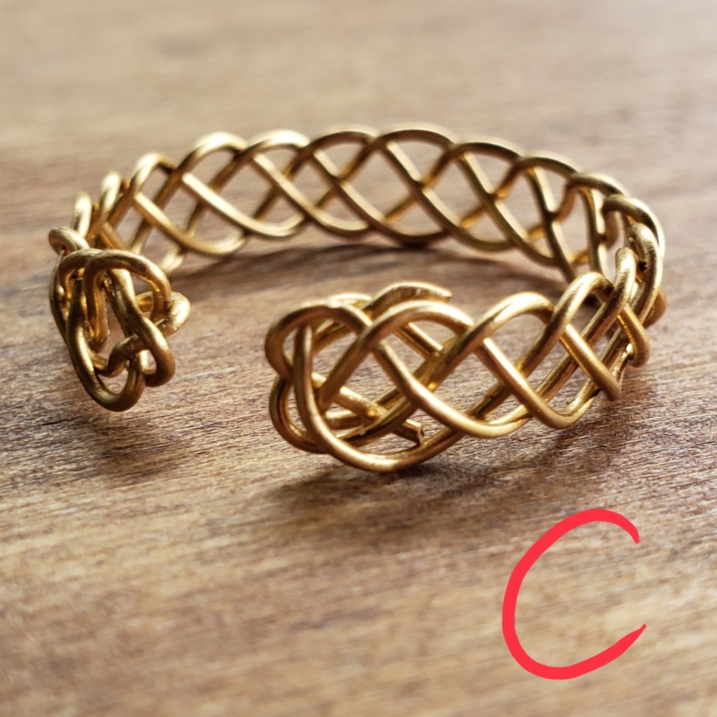 ニットリング(ゴールド)