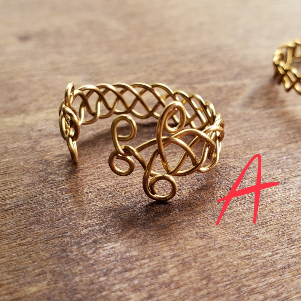 ニットリング(ゴールド)