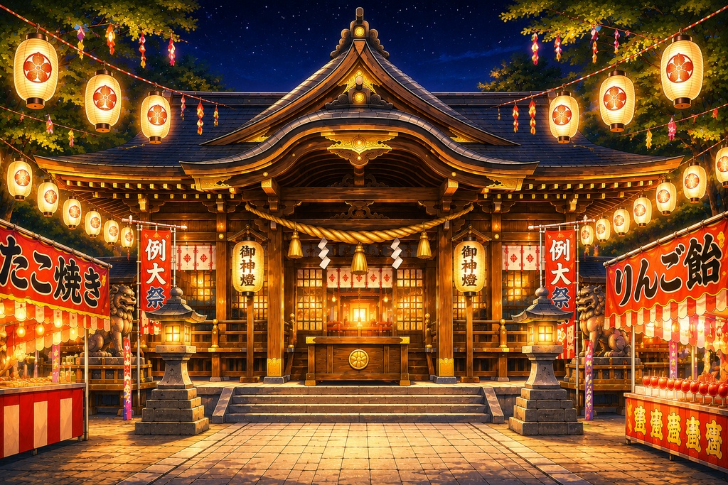 【背景素材】神社素材パック
