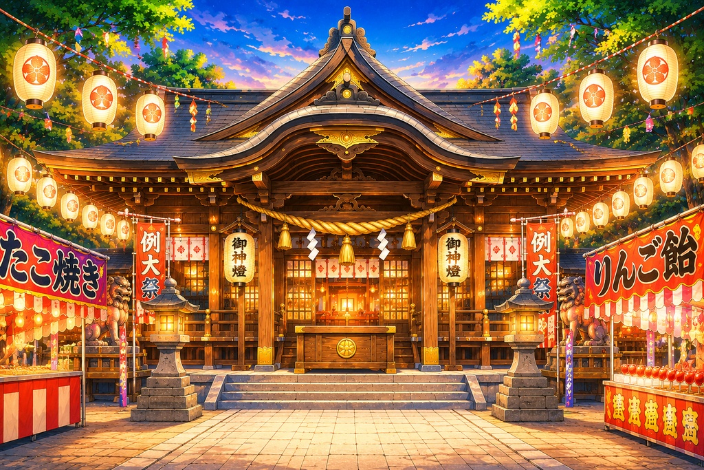 【背景素材】神社素材パック