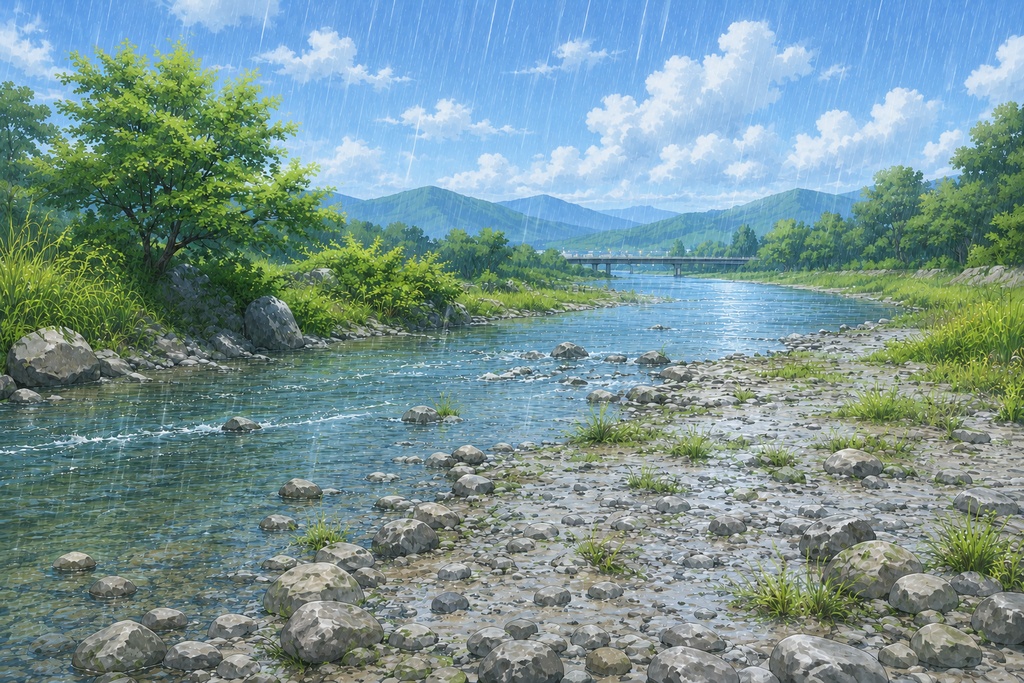【背景素材】河原素材6種パック