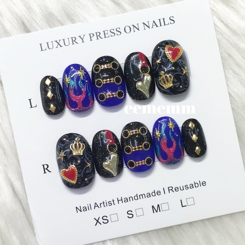 守沢千秋 ⟡ モチーフネイル