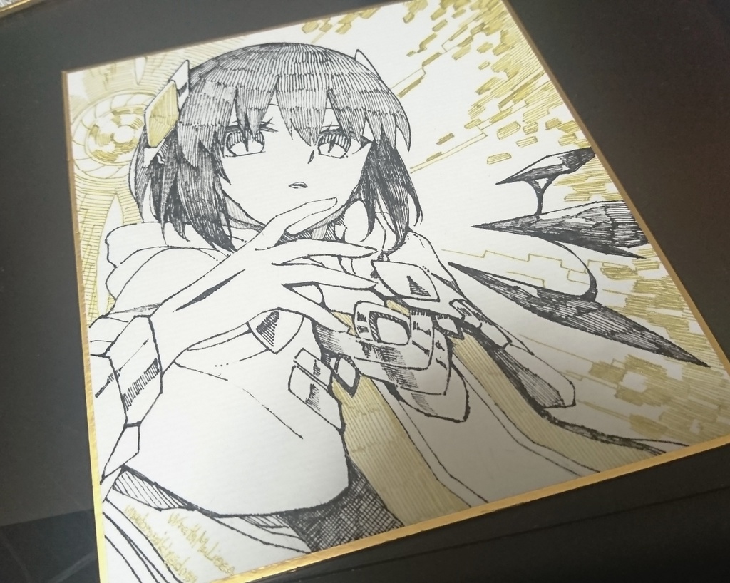 微睡ミニ色紙(レスマリア)