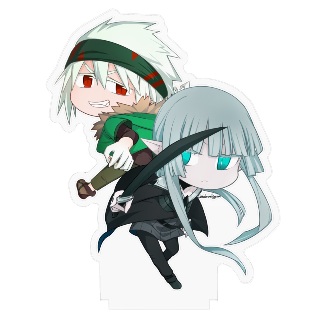 【オリジナル】キャラクターアクリルスタンド ZR【微睡の王国】