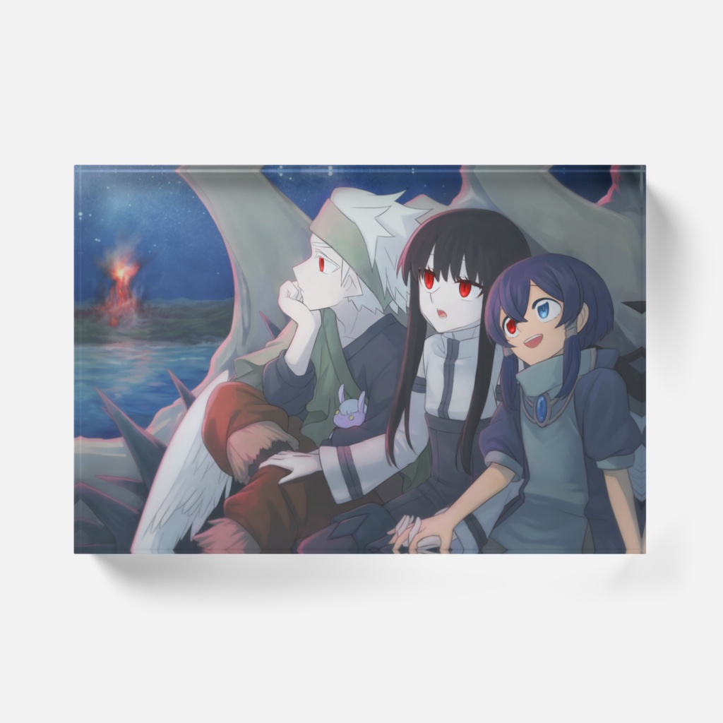 【微睡の王国】描きおろしアクリルブロック