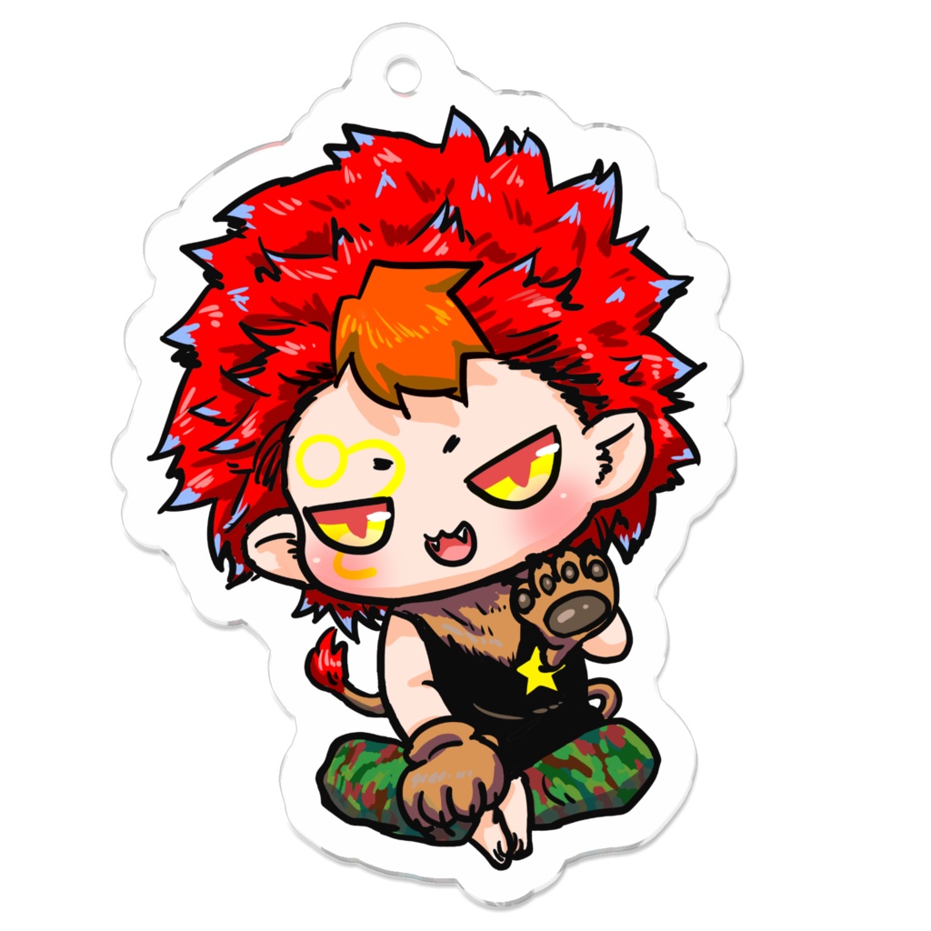 ぷにかわ星座さんアクキー(しし座)