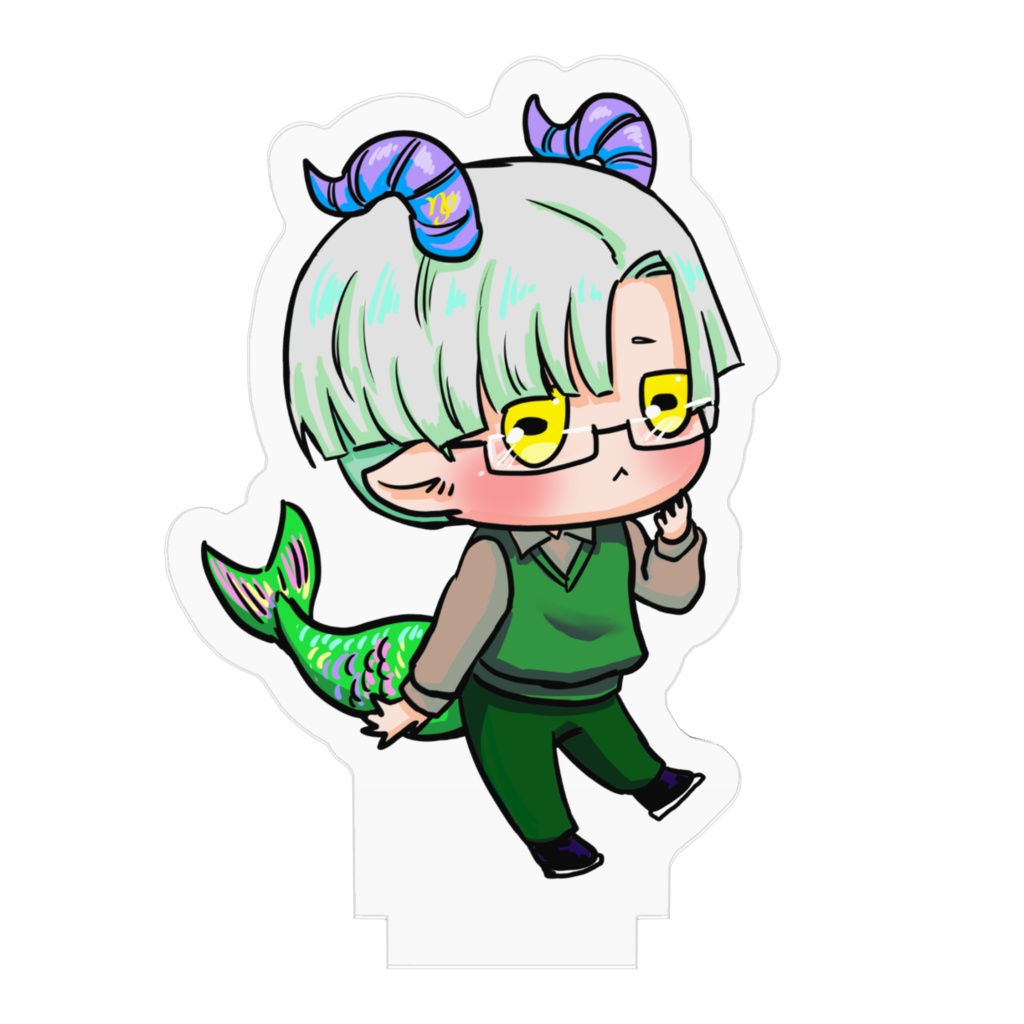 ぷにかわ星座さんのアクスタ(やぎ座)