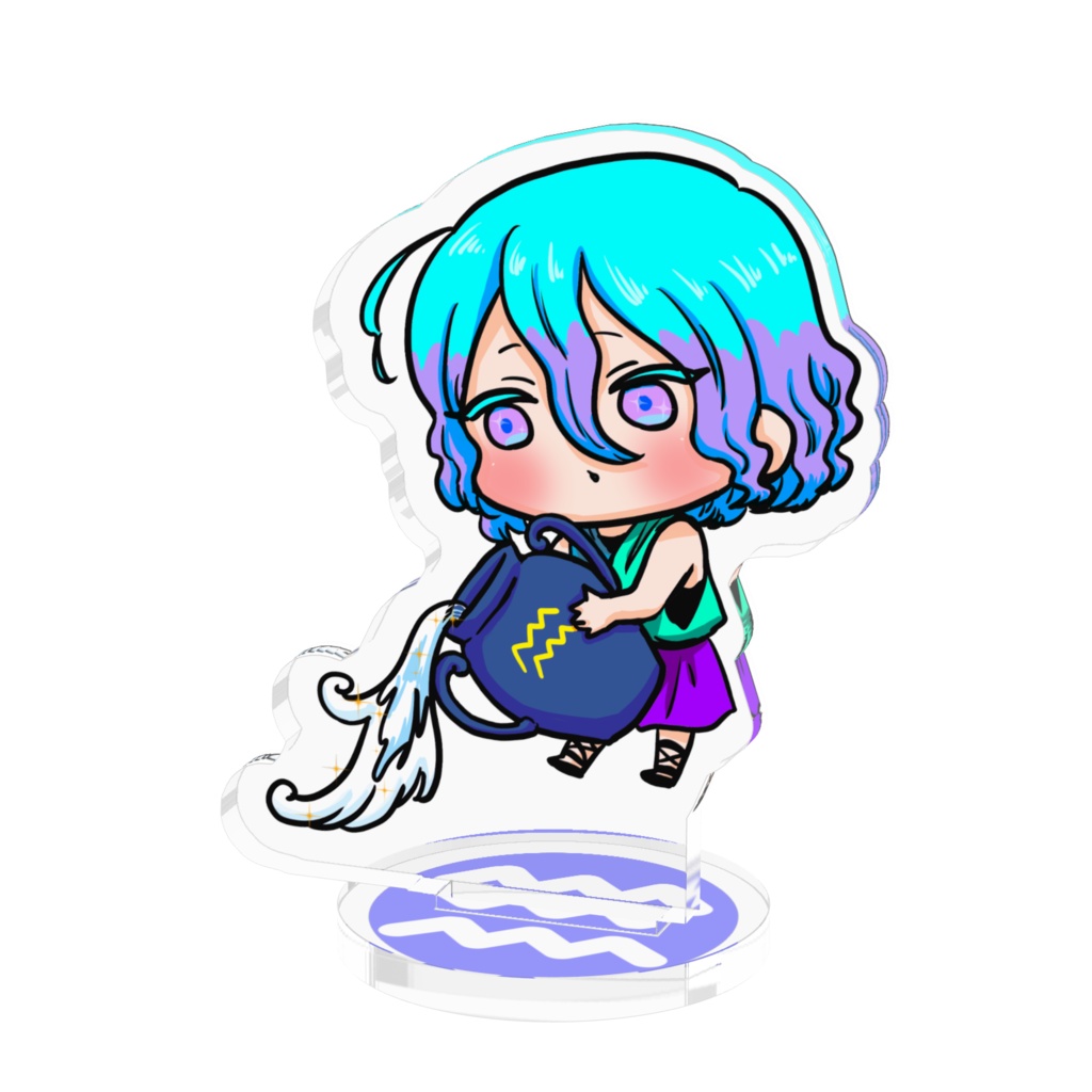 ぷにかわ星座さんのアクスタ(みずがめ座)