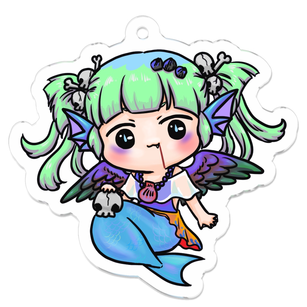 ハロウィンver.ぷにかわ星座さん(うお座)