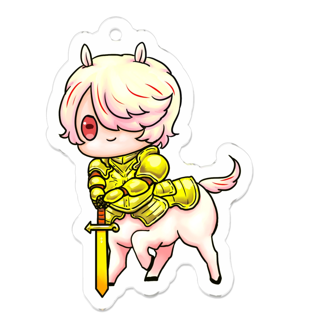 ハロウィンver.ぷにかわ星座さんアクキー(いて座)