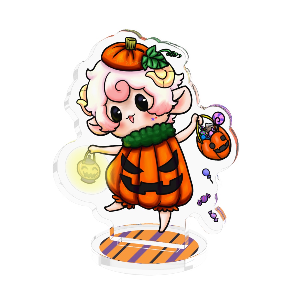 ハロウィンver.ぷにかわ星座さんのアクスタ(おひつじ座)