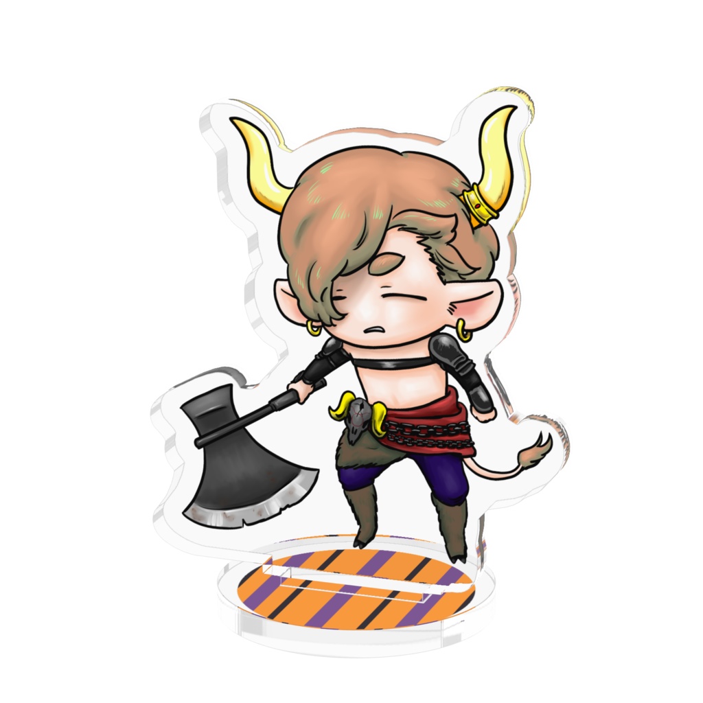 ハロウィンver.ぷにかわ星座さんのアクスタ(おうし座)